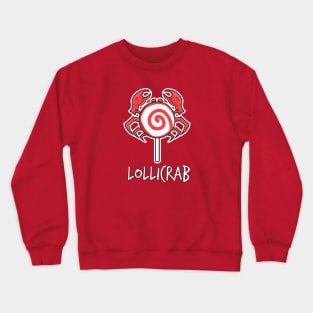 Lollipop Crab Crewneck Sweatshirt